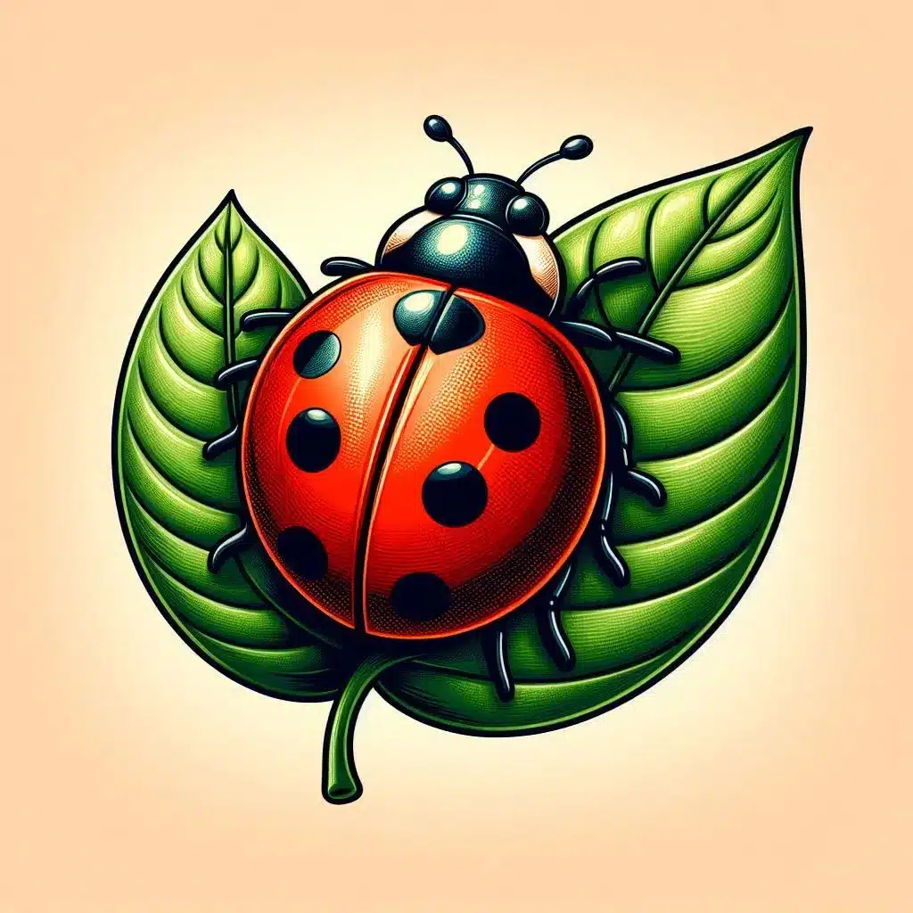 What do ladybugs symbolize spiritually?