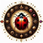 Spiritual Meaning of Black ladybug with Red Spots